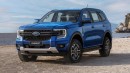 2022 Ford Everest Teased With Ranger's Body-on-Frame Platform