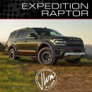 2022 Ford Expedition Raptor rendering