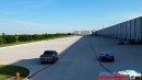 2022 Ford F-150 Lightning Drag Races C8 Corvette Stingray