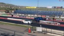 2022 Ford F-150 Lightning Drag Races Tesla Model 3 Performance