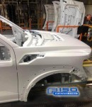 2022 Ford F-150 Raptor body-in-white pickup truck