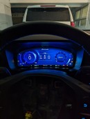 2022 Ford Maverick with 12.3-inch digital instrument cluster from the Escape