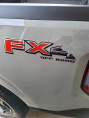 2022 Ford Maverick damaged factory sticker