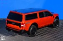 2022 Ford Maverick SUV rendering by Kleber Silva