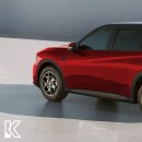 2022 Ford Maverick Luxury SUV rendering by KDesign AG
