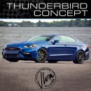 Ford Thunderbird rendering