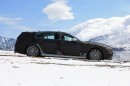2022 Genesis G70 Shooting Brake Spied Testing in the Snow
