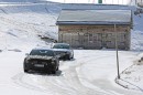2022 Genesis G70 Shooting Brake Spied Testing in the Snow
