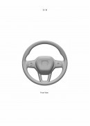 2022 Honda Civic steering wheel design