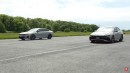 2022 Hyundai Elantra N vs. Kia K5 GT drag and roll races on Sam CarLegion