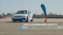 DRAG RACE! 2022 Hyundai Veloster N vs. 2022 VW Golf R | 0-60, Horsepower, U-Drag & More!