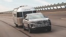 2022 Infiniti QX60 with trailer