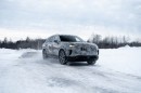 2022 Infiniti QX60 wintery teaser for Intelligent All-Wheel-Drive