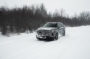 2022 Infiniti QX60 wintery teaser for Intelligent All-Wheel-Drive