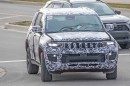 2022 Jeep Grand Cherokee (WL) three-row prototype