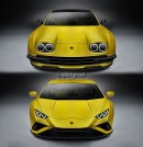 Lamborghini 400 GT rendering
