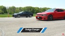 2022 Lexus IS 500 vs Dodge Charger 392 drags and rolls on Sam CarLegion