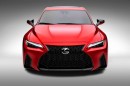 2022 Lexus IS 500 F Sport Performance official pricing details in US-spec