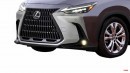 2022 Lexus NM premium 7-seater rendering alternative to Toyota Sienna by SRK Designs