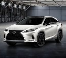 2022 Lexus RX 350 and 450h Black Line official introduction with pricing