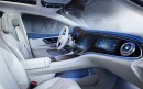 2022 Mercedes-Benz EQS interior reveal