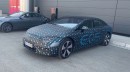 2022 Mercedes EQS prototype