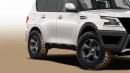 2022 Nissan Armada/Patrol tough 4x4 rendering by SRK Designs