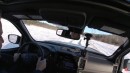 2022 Nissan Frontier PRO-4X vs 2022 GMC Canyon AT4 snow cardboard test on Sam CarLegion