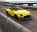 2022 Nissan Z Sports Car Gets Perfect Widebody Rendering Makeover