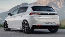 2022 Peugeot 308 Gets Accurate Rendering, Still Looks Boring