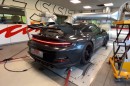 2022 Porsche 911 GT3 on the dyno