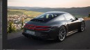 2022 Porsche 911 GT3 rendered with old-school taillights