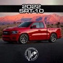 2022 Ram SRT-10 revival rendering by jlord8 on Instagram
