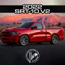 2022 Ram SRT-10 revival rendering by jlord8 on Instagram