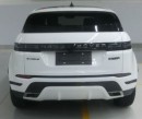 2022 Range Rover Evoque LWB spied undisguised