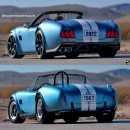 2022 Shelby Cobra Mustang GT500 rendering by superrenderscars
