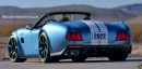 2022 Shelby Cobra Mustang GT500 rendering by superrenderscars