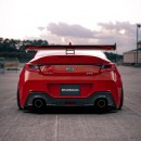 2022 Subaru BRZ Goes Widebody with Rays Wheels and Drift Look
