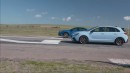 Drag Race! New Hyundai i30 N vs New Subaru WRX