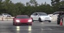 Tesla Model X Plaid vs Lamborghini Huracan EVO