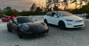 2022 Tesla Model X vs Porsche 992 Turbo S