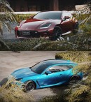 2022 Toyota GR 86 "Shootingbrake" rendering by sugardesign_1 on Instagram