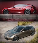 2022 Toyota GR 86 "Shootingbrake" rendering by sugardesign_1 on Instagram