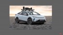 2022 Toyota Prius Off-Road rendering by SRK Designs