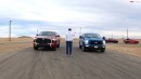 2022 Toyota Tundra drag races Ford F-150 PowerBoost