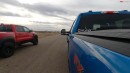 Ram 1500 TRX drag races Ford F-150 PowerBoost