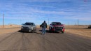 Ford Maverick vs Hyundai Santa Cruz vs Nissan Frontier vs Toyota Tundra vs Raptor EPIC Drag Race!