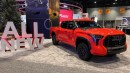2022 Toyota Tundra TRD Pro on display at Chicago Auto Show