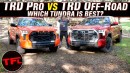 2022 Toyota Tundra TRD Pro vs. TRD Off-Road Comparison
