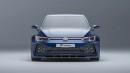 2022 Volkswagen Golf GTI Gets Digital Widebody Kit from Prior Design